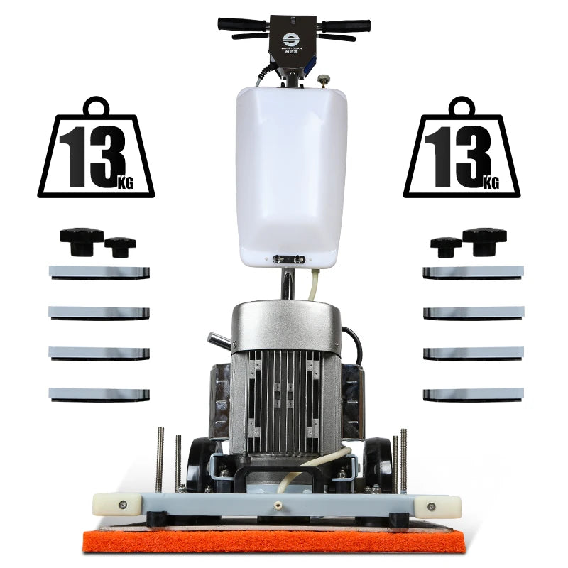JMT-616714 Commercial Handheld Vibration Polishing Machine for Crystal Surface Waxing and Floor Refinishing