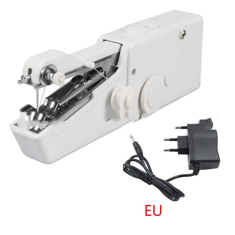 JMT-616714 Portable Handheld Electric Sewing Machine - Mini Household Sewing Tool with Sewing Box Included