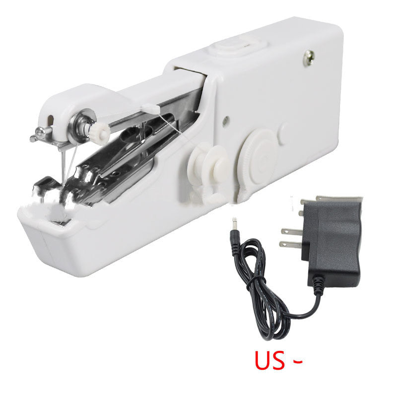 JMT-616714 Portable Handheld Electric Sewing Machine - Mini Household Sewing Tool with Sewing Box Included