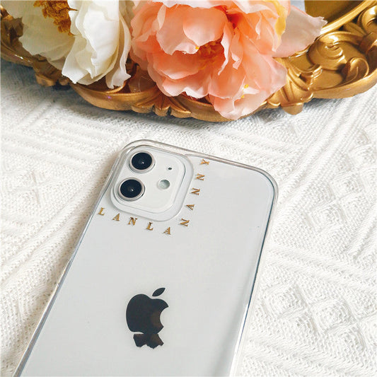 JMT-617098 Personalized Sheep Letter Phone Case for Multiple Models - Silicone Protective Sleeve