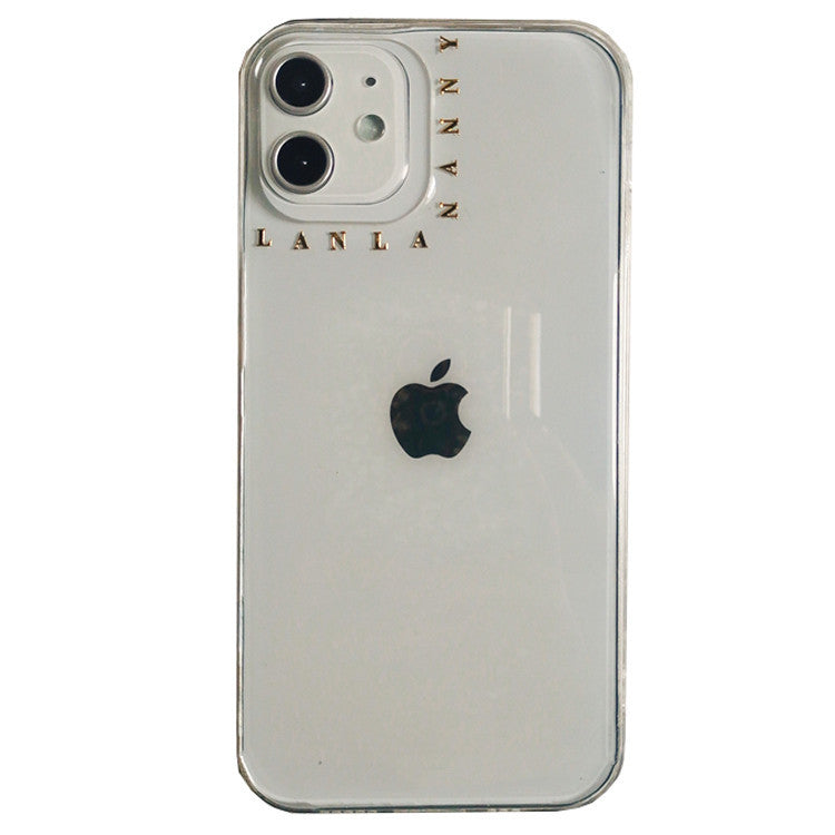 JMT-617098 Personalized Sheep Letter Phone Case for Multiple Models - Silicone Protective Sleeve