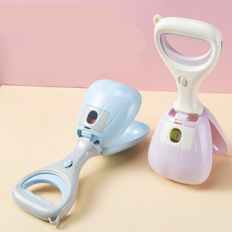 JMT-617162 Dog Poop Picker Upper with Large-Diameter Tooth-Shaped Notch - Easy Disposal Tool for All Dog Sizes