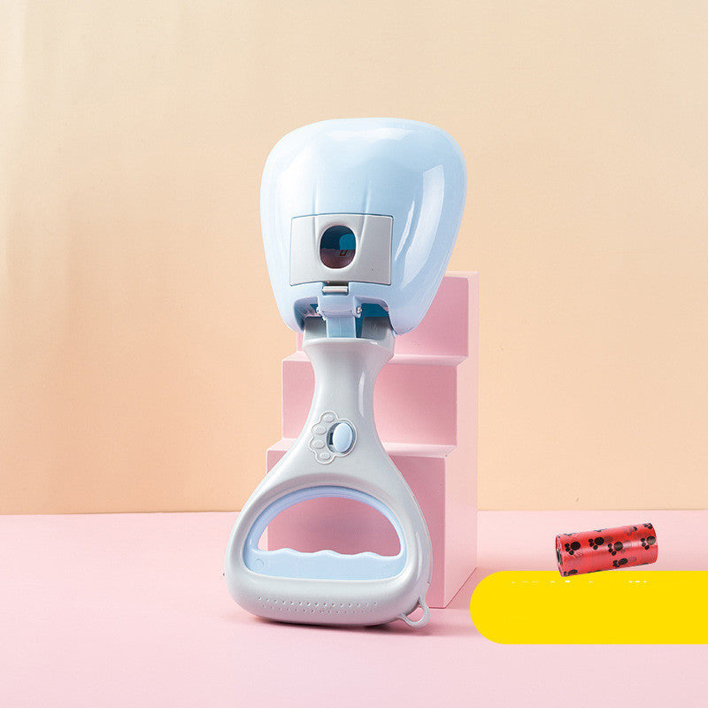 JMT-617162 Dog Poop Picker Upper with Large-Diameter Tooth-Shaped Notch - Easy Disposal Tool for All Dog Sizes