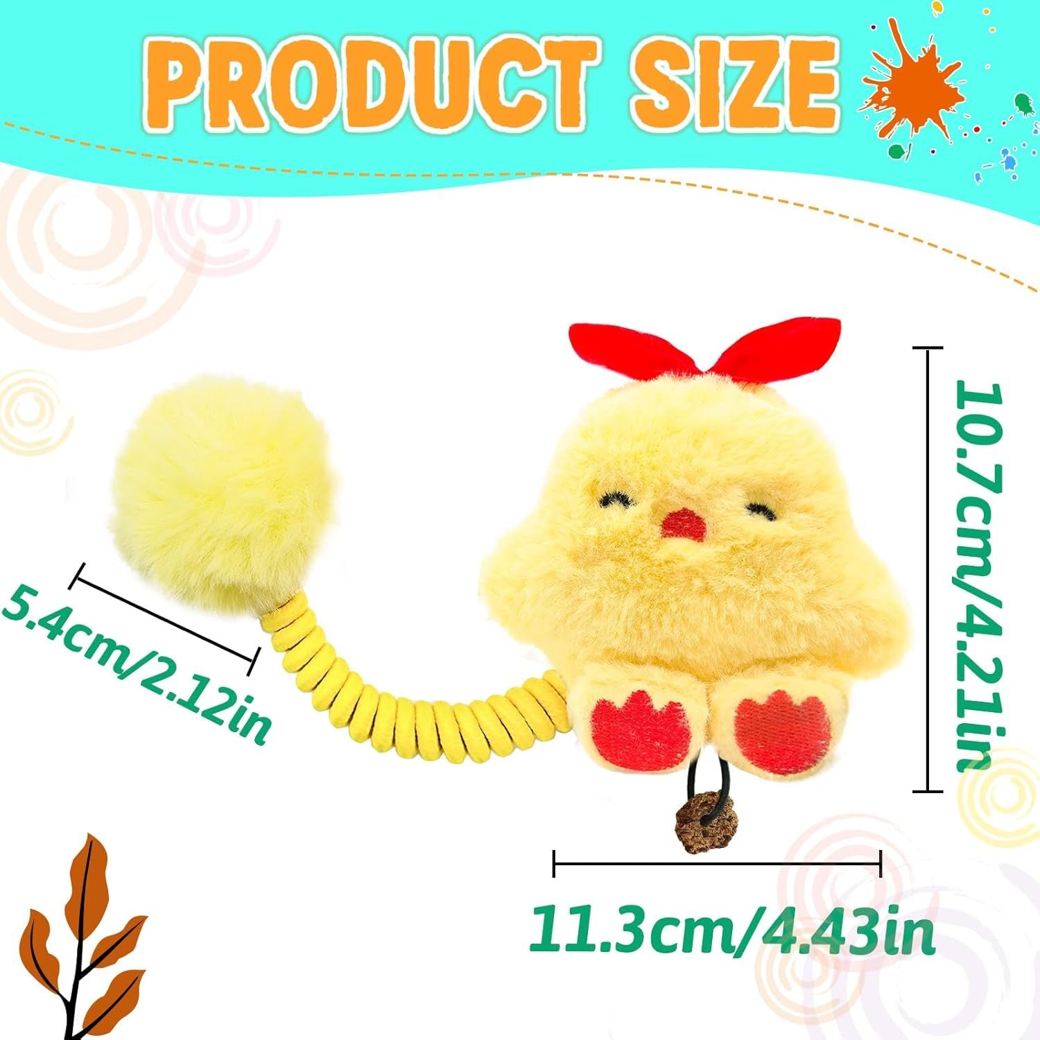 JMT-617226 Interactive Cat Teething Toys with Silvervine Fruit and Fuzzy Ball for Indoor Kittens