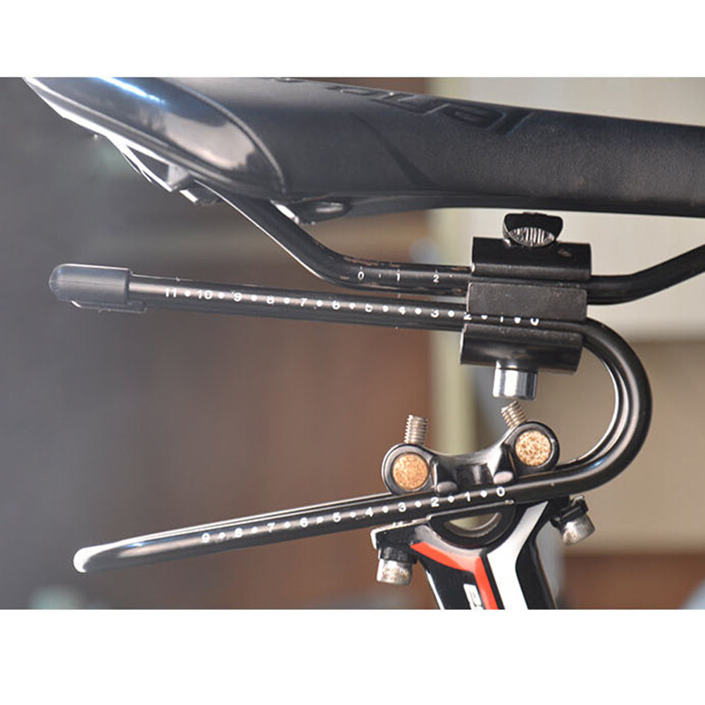JMT-617290 Spring Steel Suspension Shock Absorber for Mountain and Road Bikes, Compatible with Apple Devices