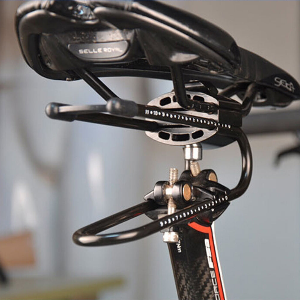 JMT-617290 Spring Steel Suspension Shock Absorber for Mountain and Road Bikes, Compatible with Apple Devices