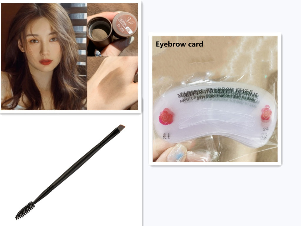 JMT-617354 Double Eyelash and Eyebrow Brush Duo for Effortless Eye Makeup Application