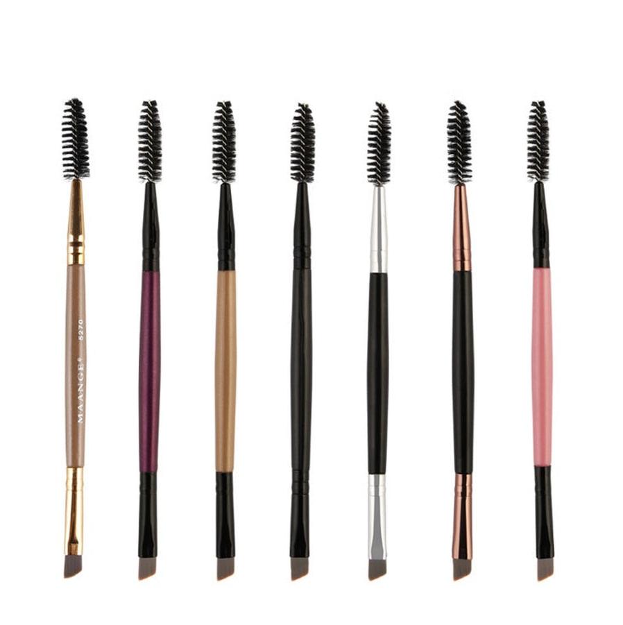 JMT-617354 Double Eyelash and Eyebrow Brush Duo for Effortless Eye Makeup Application