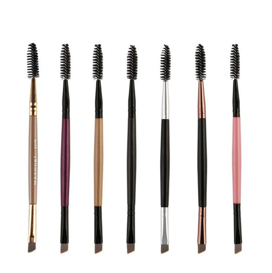 JMT-617354 Double Eyelash and Eyebrow Brush Duo for Effortless Eye Makeup Application