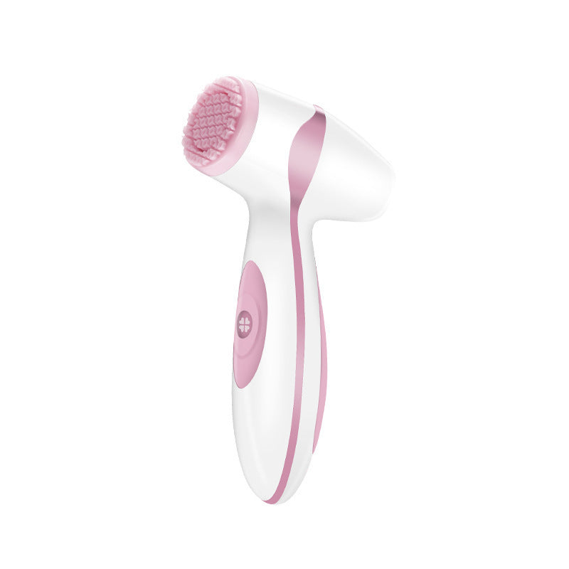 JMT-617482 Facial Cleansing Massager with Dual Massage Heads and Oscillation Technology