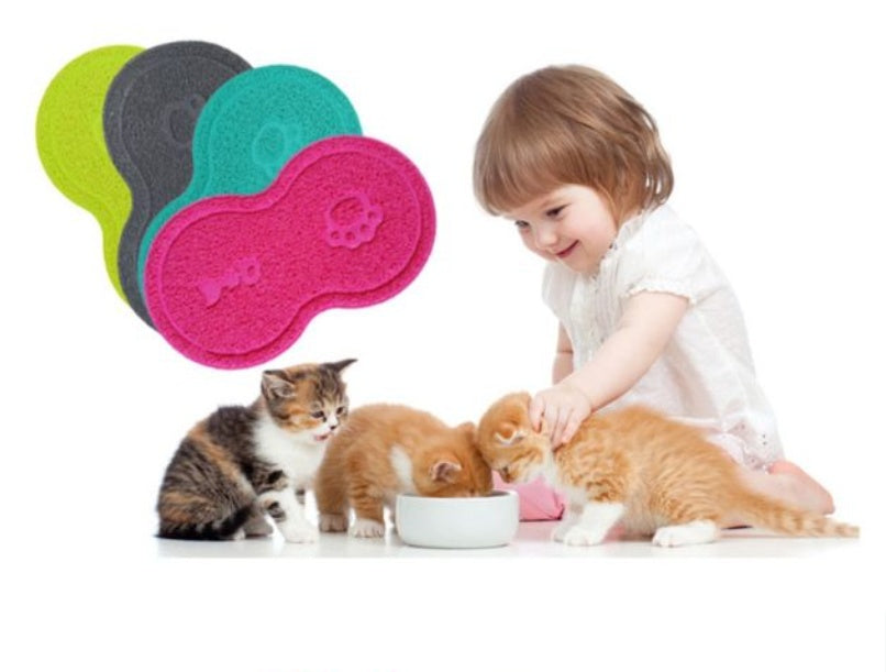 JMT-617546 Cat Daily Necessities Cat Litter Pad - Durable Plastic, 45.5x25.5cm, Available in Rose Red and Gray