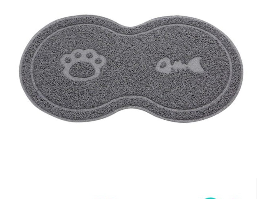 JMT-617546 Cat Daily Necessities Cat Litter Pad - Durable Plastic, 45.5x25.5cm, Available in Rose Red and Gray