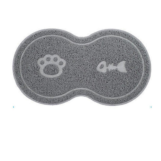 JMT-617546 Cat Daily Necessities Cat Litter Pad - Durable Plastic, 45.5x25.5cm, Available in Rose Red and Gray