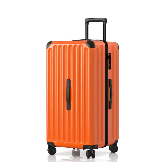 JMT-617802 Large Capacity Aluminium Trolley Suitcase with Silent Wheels for Effortless Travel