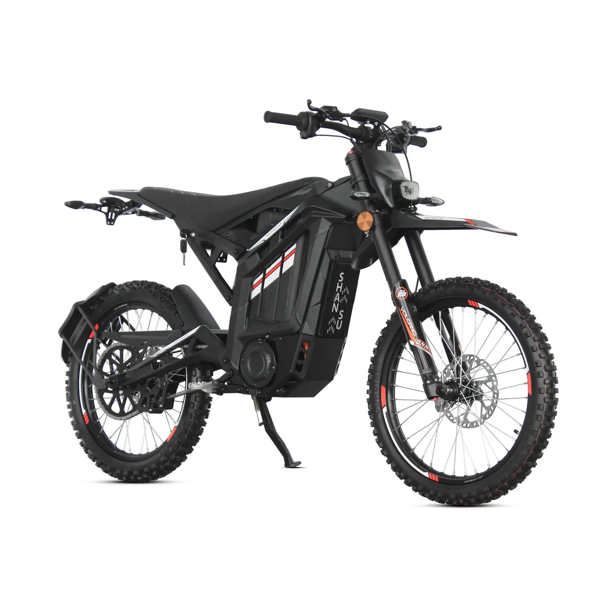 JMT-617994 8000W Electric Dirt Bike, 72V 40Ah Off-Road Dirt Bike , Top Speed 27.9 mph