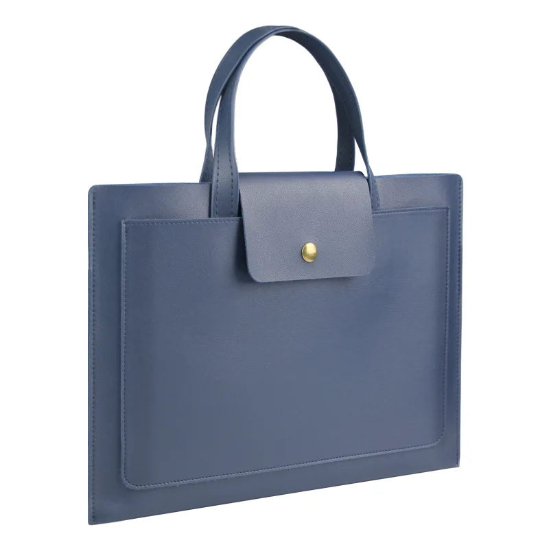 JMT-618058 Waterproof Luxury PU Leather Women's Business Briefcase for Laptop and Travel