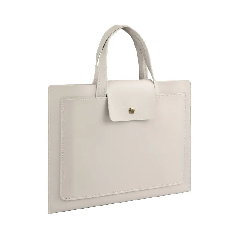 JMT-618058 Waterproof Luxury PU Leather Women's Business Briefcase for Laptop and Travel