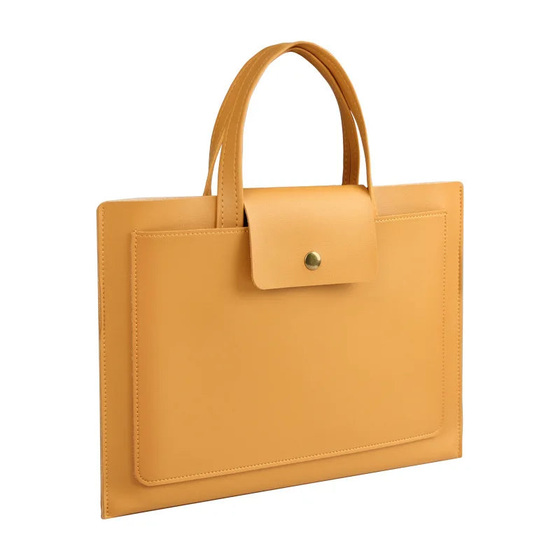 JMT-618058 Waterproof Luxury PU Leather Women's Business Briefcase for Laptop and Travel