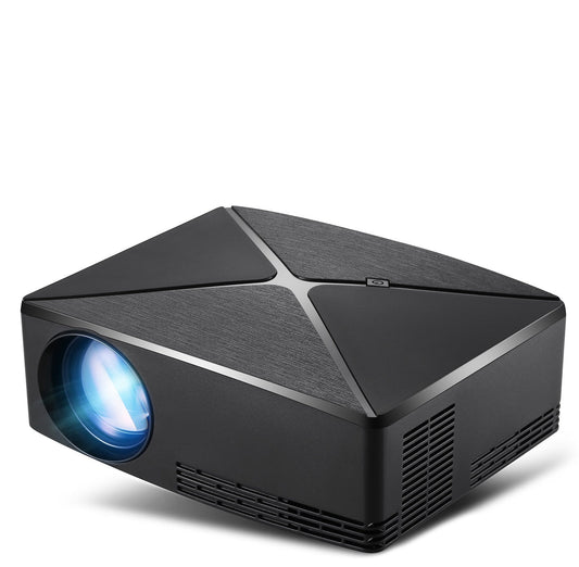 JMT-618250 720p Home Desktop Projector with 2000 Lumens Brightness, Glass Lens and Dual Version Options
