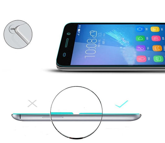 JMT-618250 Tempered Glass Screen Protector for iPhone 4, 5, 5s, 6, 6s, 7 Plus Models