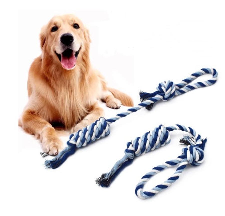 JMT-618378 Pure Cotton Rope Molar Teeth Cleaning Toy - Eco-Friendly and Bite-Resistant 50cm Length