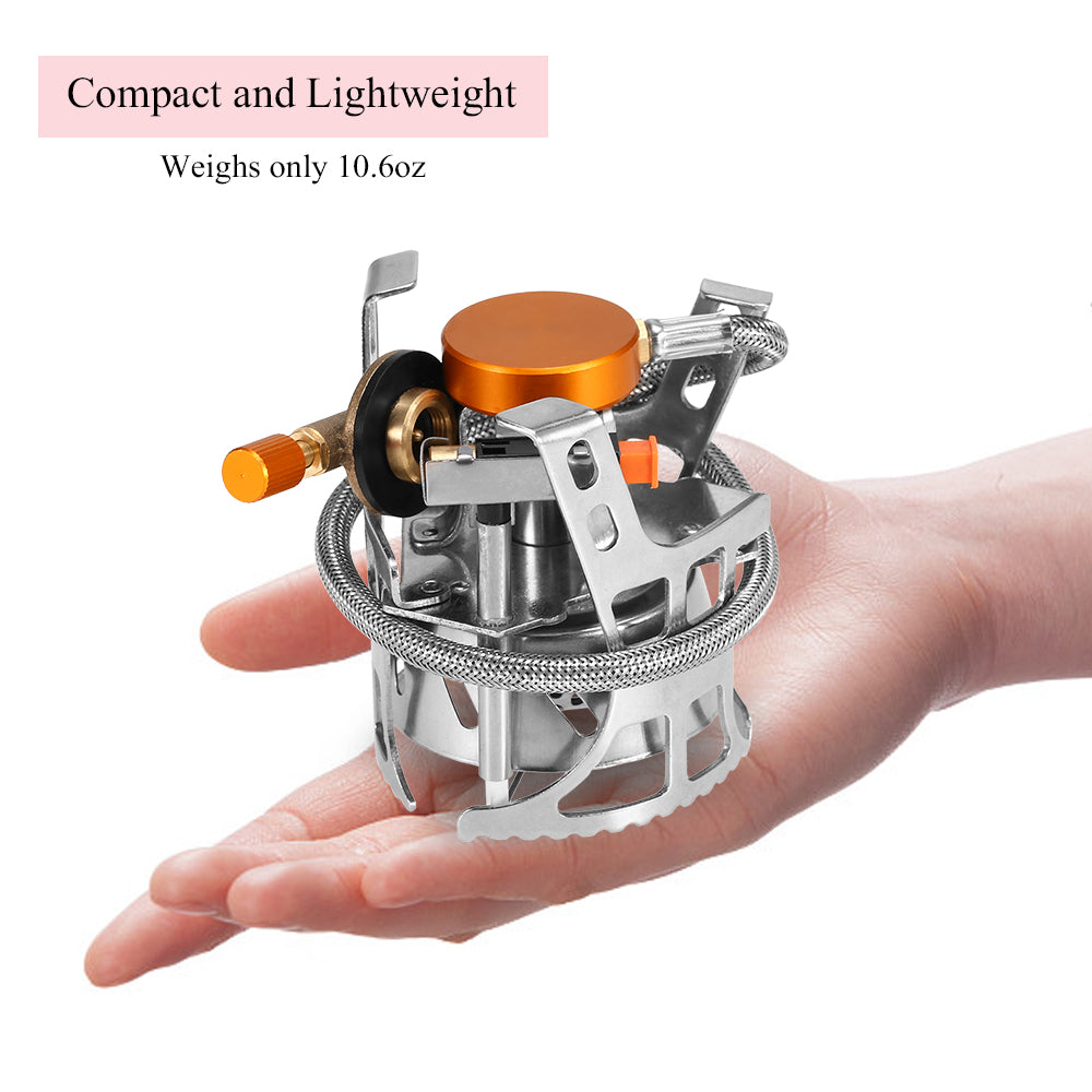 JMT-619082 Compact Portable Gas Picnic Stove for Outdoor Cooking