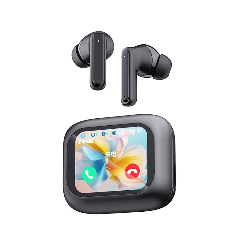 JMT-619402 AI Translation Headset with Color Screen and Long Battery Life for Bluetooth Simultaneous Interpretation