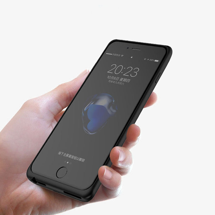 JMT-619402 Wireless Back Clip Battery Power Bank Compatible with Apple iPhone 6/6s/7/8 - Multiple Capacity Options Available