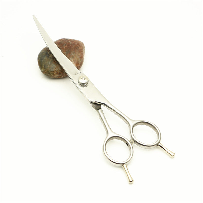 JMT-619466 Professional Pet Grooming Comb and Scissors Set - Stainless Steel Finishing Tools for Dogs and Cats