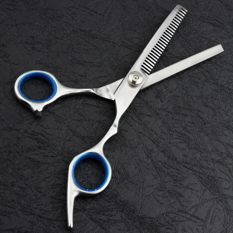 JMT-619530 Professional Home Hairdressing Scissors, 4CR13 Stainless Steel, 6 Inches, Mirror Polished Silver, Suitable for All Ages