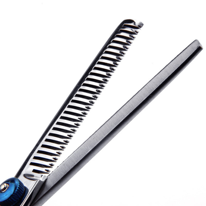 JMT-619530 Professional Home Hairdressing Scissors, 4CR13 Stainless Steel, 6 Inches, Mirror Polished Silver, Suitable for All Ages