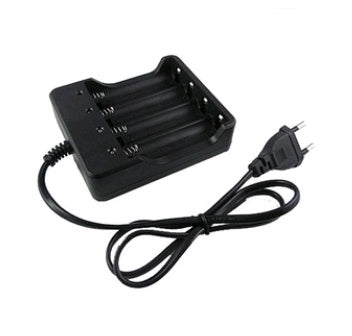 JMT-619722 4-Slot 18650 Lithium Battery Charger for 3.7V/4.2V with Strong Light Function