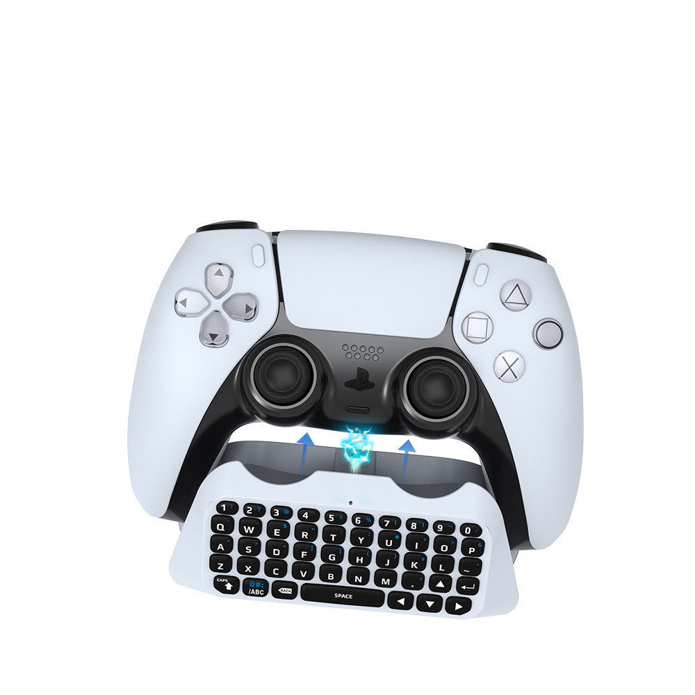 JMT-619850 Bluetooth Keyboard Controller for PS4 with Voice Chat Functionality