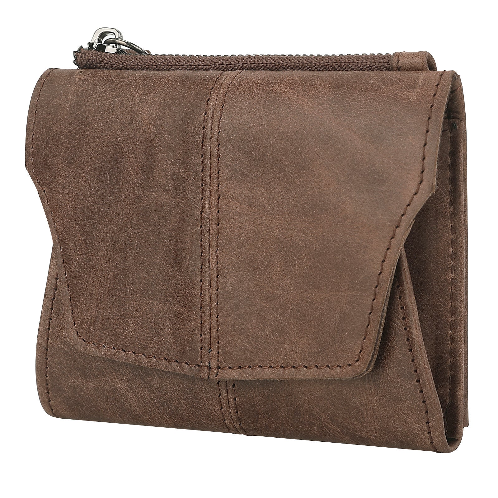JMT-619914 Multifunctional Layer Cowhide Coin Purse - Waterproof, Lightweight Design for Everyday Use