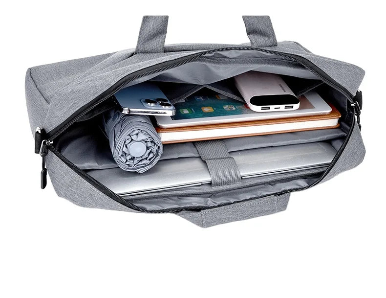 JMT-620106 Men's Laptop Briefcase – Waterproof Polyester Business Bag with Custom Logo Capability