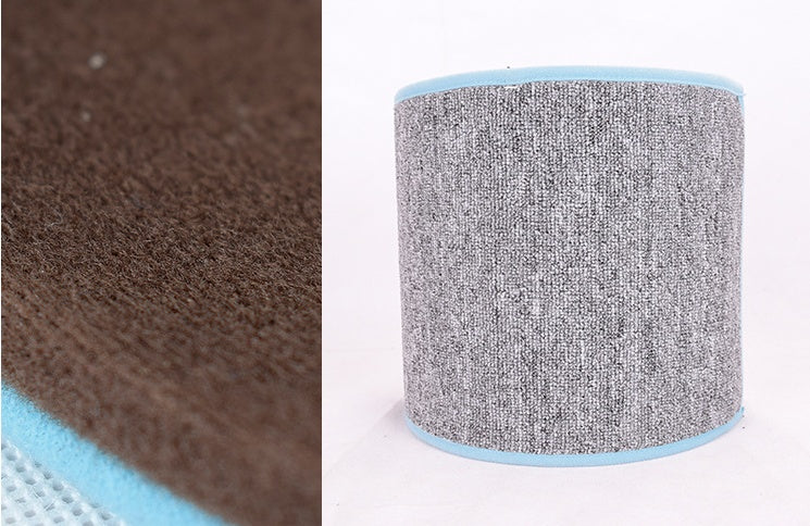 JMT-620362 Plush Carpet Cat Scratch Board in Grey and Brown