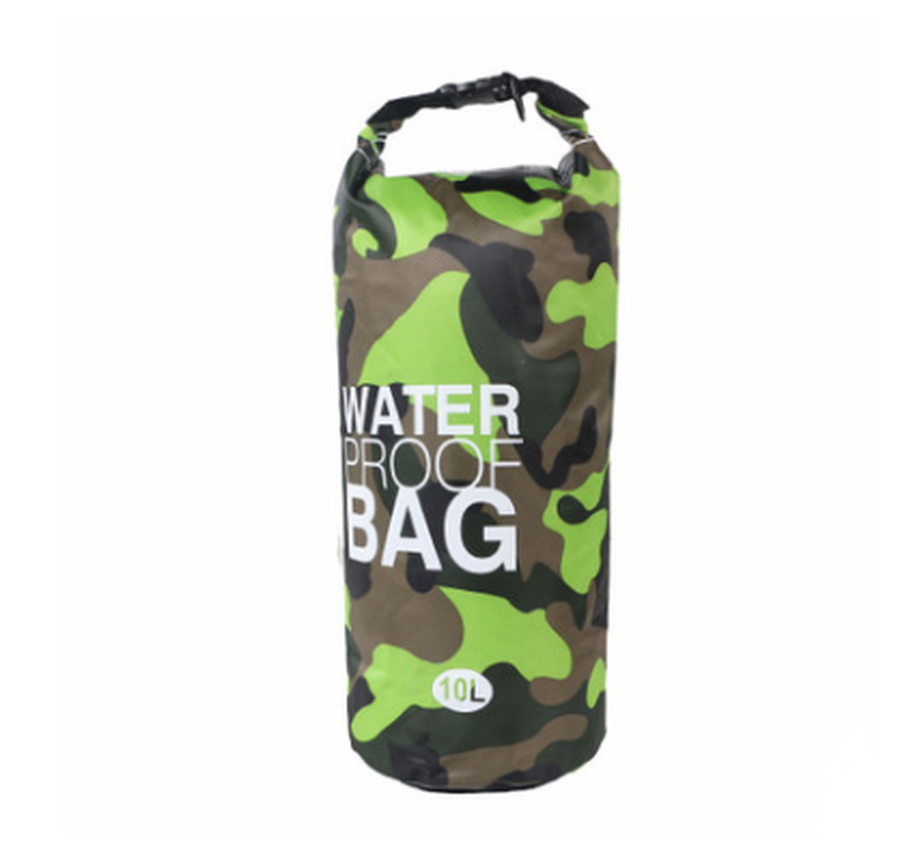 JMT-620426 Camouflage Waterproof Bucket Bag for Outdoor Activities and Beach Use