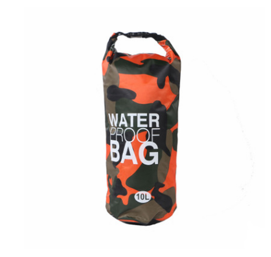 JMT-620426 Camouflage Waterproof Bucket Bag for Outdoor Activities and Beach Use