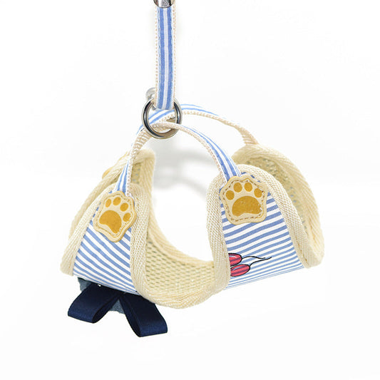 JMT-620874 Korean Style Chest Strap with Diamond Stick, Adjustable Sizes S-XL, Soft Cloth Material