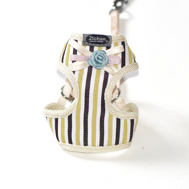 JMT-620874 Korean Style Chest Strap with Diamond Stick, Adjustable Sizes S-XL, Soft Cloth Material