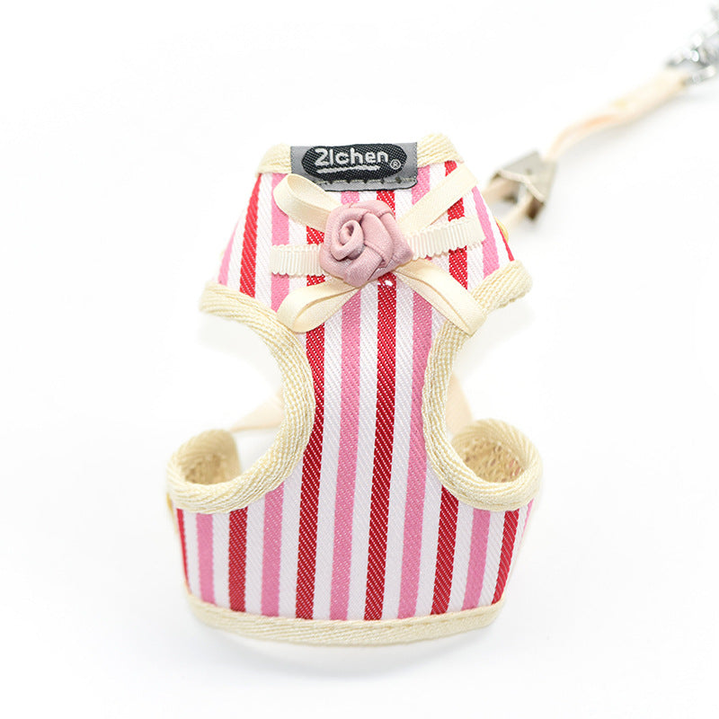 JMT-620874 Korean Style Chest Strap with Diamond Stick, Adjustable Sizes S-XL, Soft Cloth Material