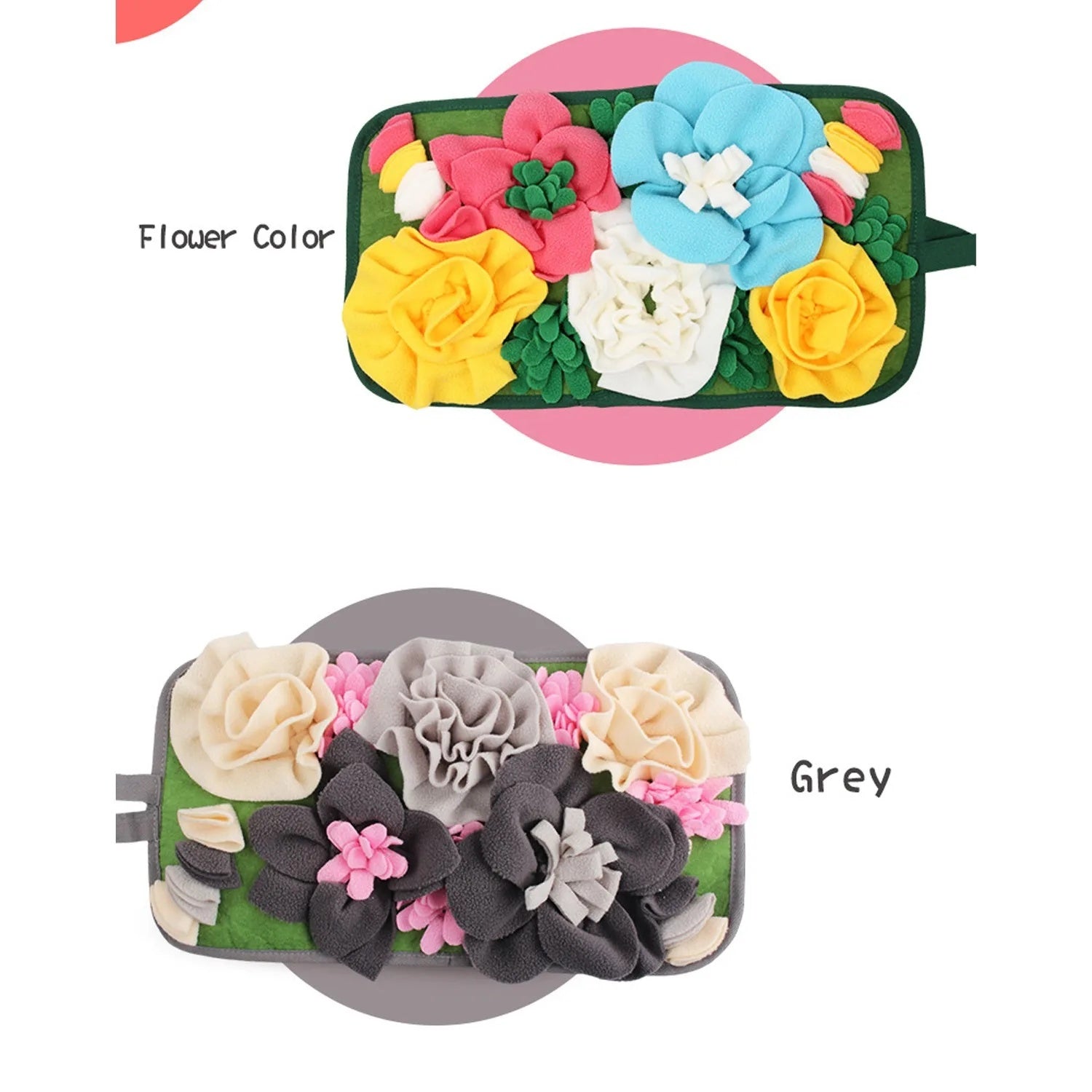 JMT-621514 Foraging Mat for Rabbits and Guinea Pigs - Totoro Garden Style with Aromatic Features