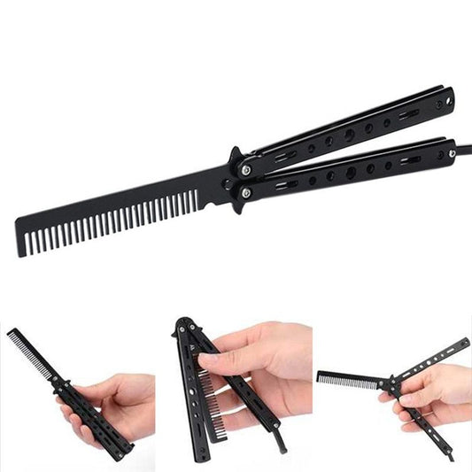 JMT-621514 Stainless Steel Outdoor Spin Comb - 22cm Length, Versatile Tool for Various Activities