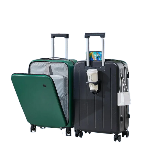 JMT-621578 Carry-On Trolley with Easy-Access Laptop Pocket for Business Travel
