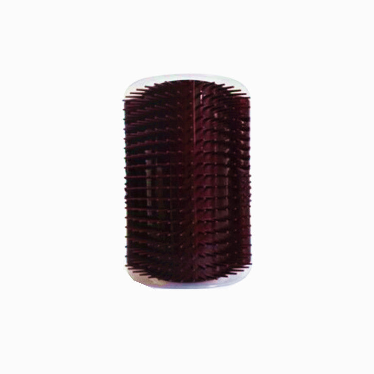 JMT-621770 Cat Massage Corner Brush with Catnip – Interactive Rubbing Comb for Grooming and Shedding Relief