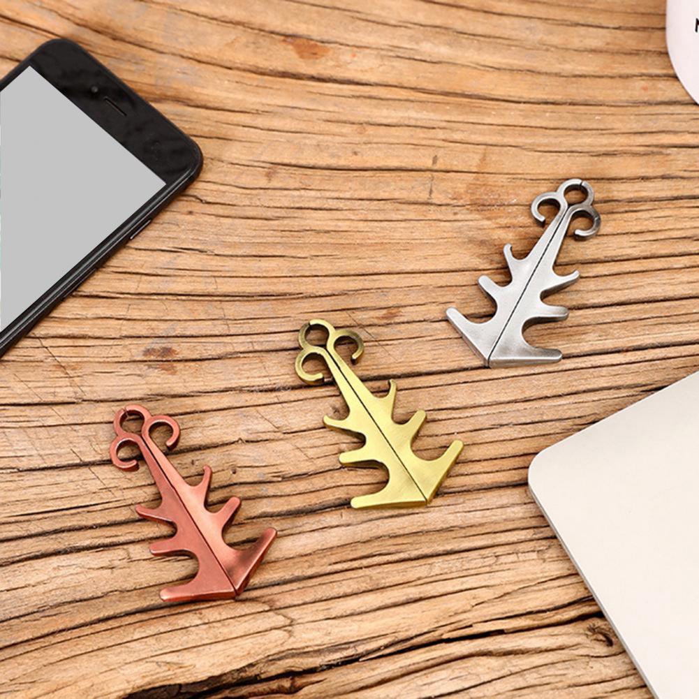 JMT-622538 Multifunctional Magnetic Knot Opener and Mobile Phone Holder in Retro Colors
