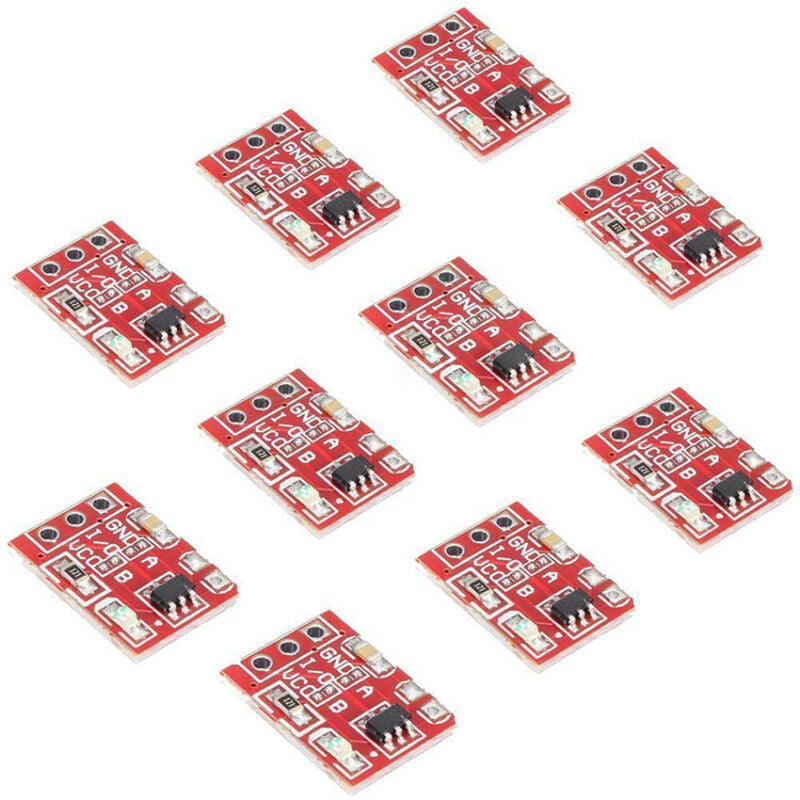 JMT-622986 Capacitive Touch Button Module with Self-Locking and Inching Functionality