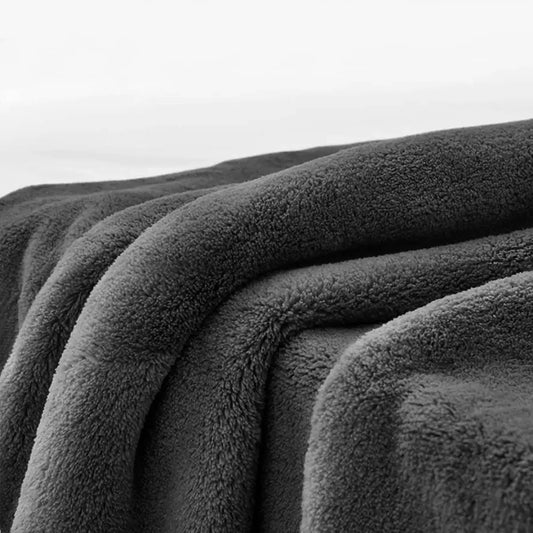 JMT-623754 Oversized Plush Velvet Fleece Blanket for Travel, Hotel, Hospital, and Airline Use