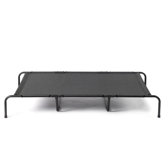 JMT-624138 Elevated Dog Bed for Large Breeds - Durable Textilene Mesh & Powder-Coated Steel Frame - Indoor/Outdoor Use - Easy to Clean, Supports Up to 175 lbs