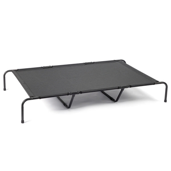 JMT-624138 Elevated Dog Bed for Large Breeds - Durable Textilene Mesh & Powder-Coated Steel Frame - Indoor/Outdoor Use - Easy to Clean, Supports Up to 175 lbs